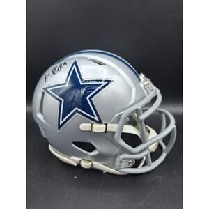 Markquese Bell Signed Dallas Cowboys Speed Mini Helmet (PIA)